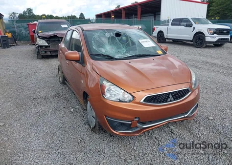2018 Mitsubishi Mirage Es z USA, uszkodzony, nr VIN ML32A3HJ1JH005377